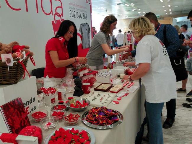Merchandising en el 39 Congreso Federal del PSOE | Europa Press ep merchandising39 congreso federalpsoe