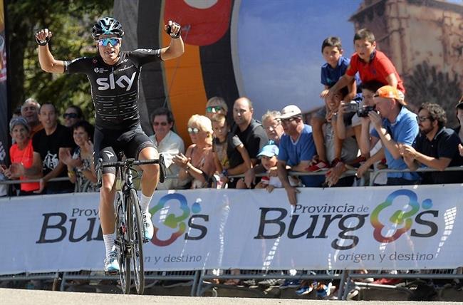 Mikel Landa, primer líder en la Vuelta a Burgos | VUELTA A BURGOS ep mikel landa primer liderla vueltaburgos