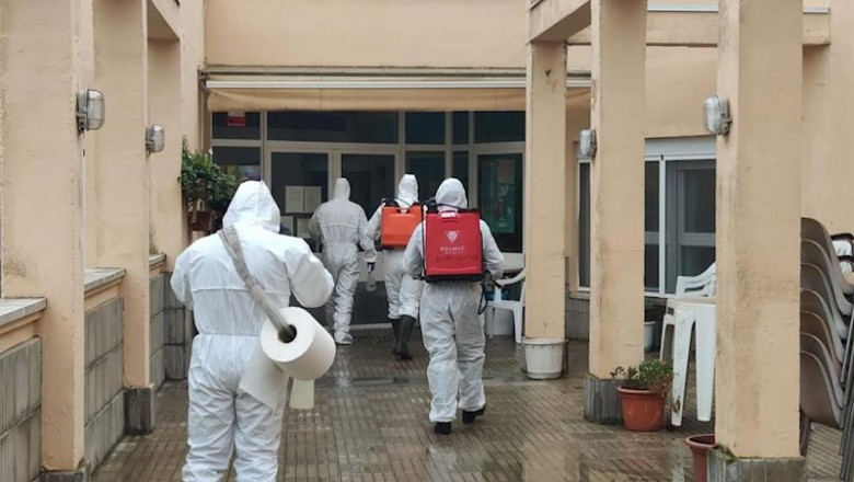 Militares de la UME en la residencia de Àger | AYUNTAMIENTO DE ÀGER ep militares de la ume en la residencia de ger