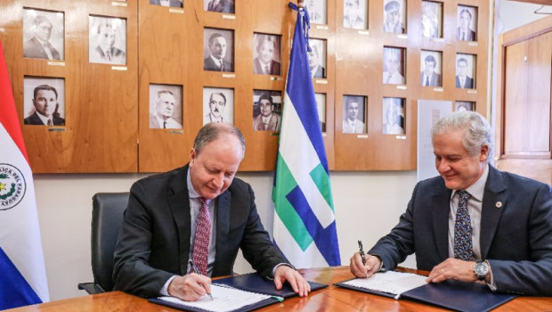 ep paraguay firma un convenio con el caf para impulsar una agenda de desarrollo sostenible e