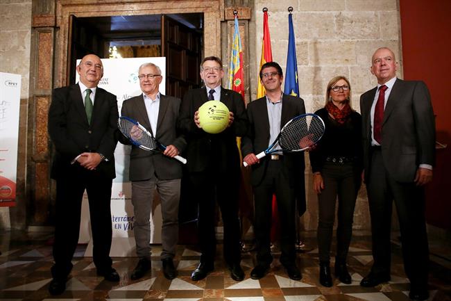 Presentación de los cuartos de la Copa Davis en València | GVA ep presentacionlos cuartosla copa davisvalncia