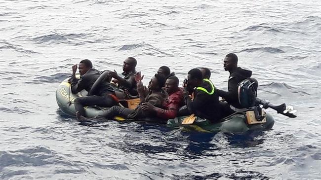 Rescate de inmigrantes | EUROPA PRESS/SALVAMENTO MARÍTIMO ep rescateinmigrantes