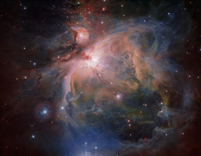 The Orion Nebula and cluster from the VLT Survey Telescope | ESO ep the orion nebula and cluster from the vlt survey telescope
