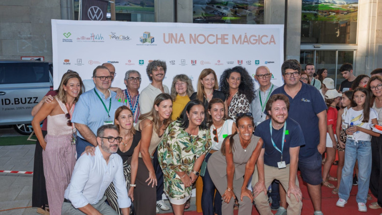 noche mgica de cine h virgen de las nieves 