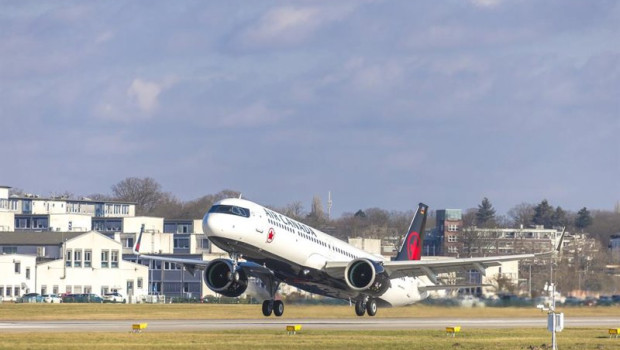 ep airbus entrega el primero de sus 30 aviones a321xlr destinados a air canada