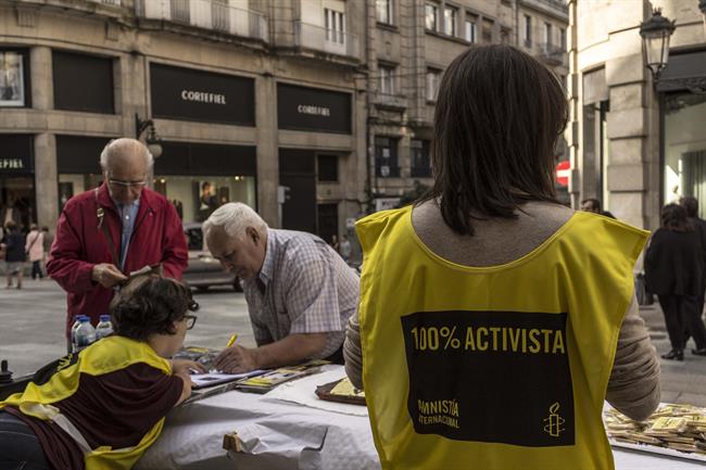 Apoyo en Ourense a los miembros de AI detenidos desde junio en Turquía | AMNISTÍA INTERNACIONAL ep apoyoourenselos miembrosai detenidosjunioturquia