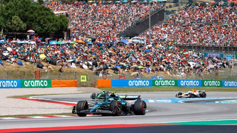 ep archivo   el piloto de aston martin fernando alonso durante el gran premio de espana 2025