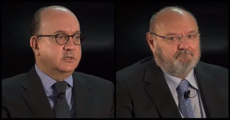 ep archivo   el presidente de la asociacion espanola de banca aeb jose maria roldan izq y el