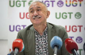 ep archivo   el secretario general de ugt pepe alvarez durante una rueda de prensa en la sede de la
