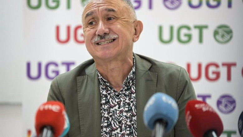 ep archivo el secretario general de ugt pepe alvarez durante una rueda de prensa en la sede de la ep archivo el secretario general de ugt pepe alvarez durante una rueda de prensa en la sede de la
