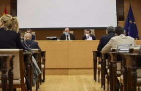 ep archivo   imagen de la comision de agricultura pesca y alimentacion en el congreso con su