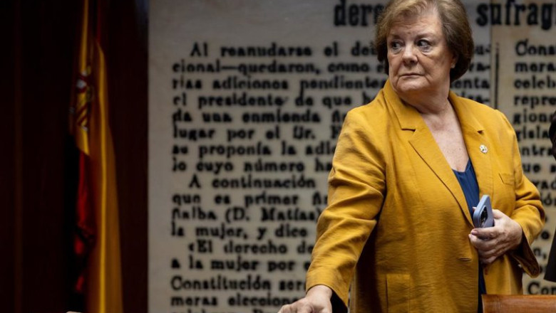 ep archivo   la presidenta del tribunal de cuentas enriqueta chicano javega a su llegada a la