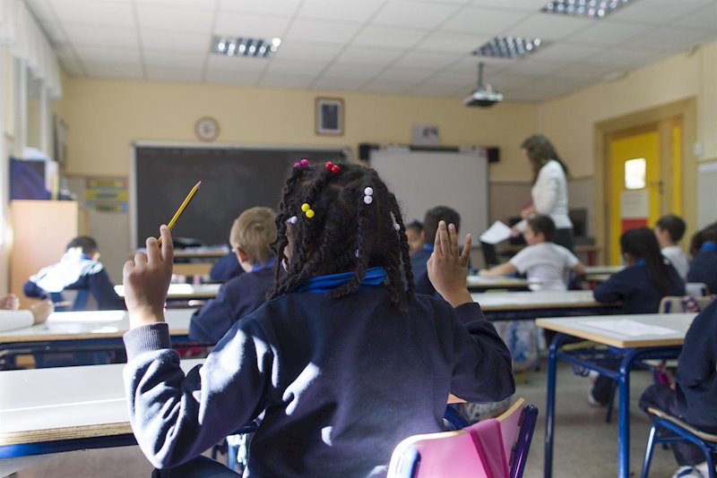 ep clase en un colegio de madrid