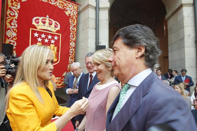 ep cristina cifuentes ignacio gonzalezesperanza aguirrela tomaposesion