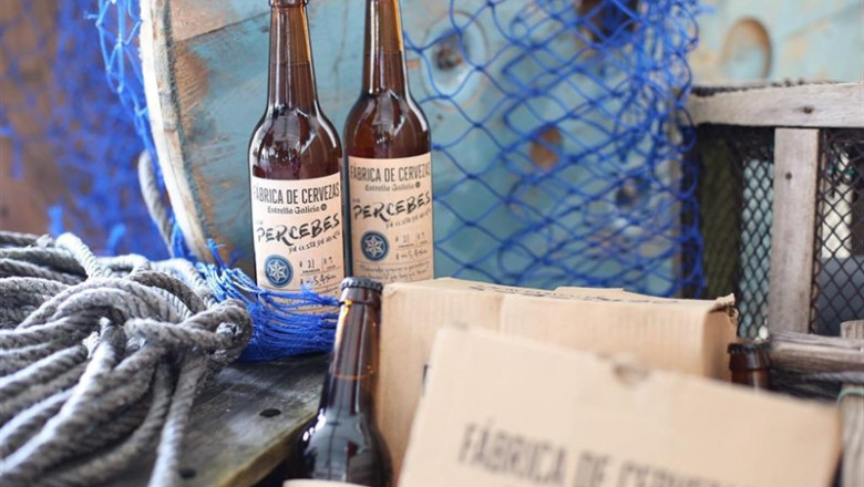 Edición limitada de Fábrica de Cervezas con Percebes da Costa da Morte. | ESTRELLA GALICIA - Archivo ep edicion limitadafabricacervezaspercebes da costa da morte