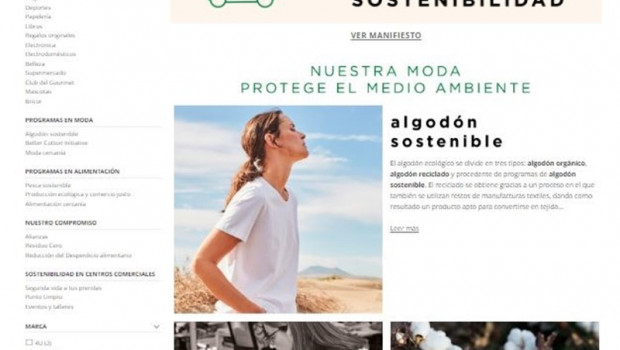 ep el corte ingles pone en marcha el movimiento por la sostenibilidad para todas sus areas de negocio