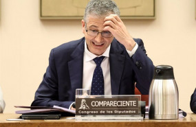 ep el gobernador del banco de espana pablo hernandez de cos comparece en una comision de asuntos