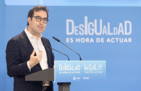 ep el ministro de economia comercio y empresa carlos cuerpo durante la jornada desigualdad es hora