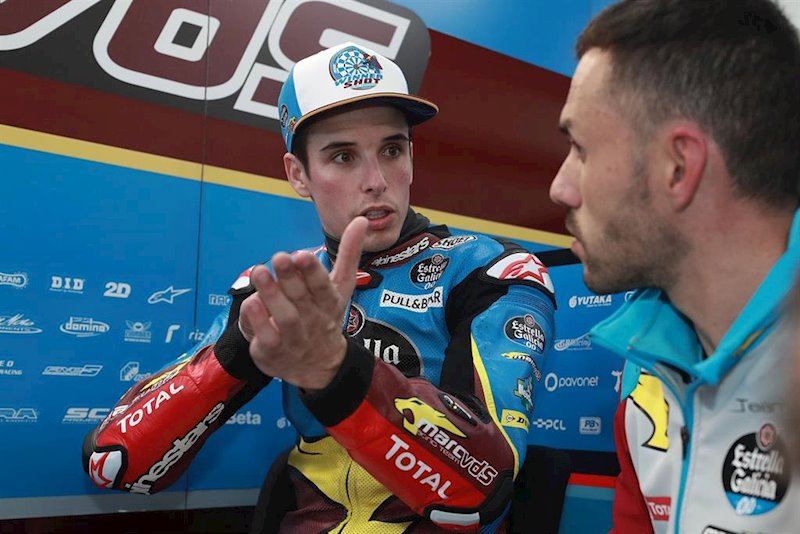 ep el piloto espanol de moto2 alex marquez