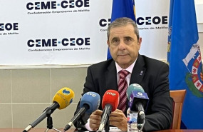 ep el presidente de la confederacion de empresarios de melilla ceme ceoe enrique alcoba