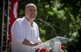 ep el secretario general de ccoo unai sordo interviene durante un encuentro sindical estatal con ep el secretario general de ccoo unai sordo interviene durante un encuentro sindical estatal con