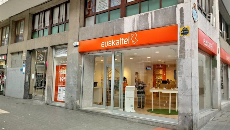 Establecimiento de Euskaltel en Bilbao | EUROPA PRESS - Archivo ep establecimiento de euskaltel en bilbao