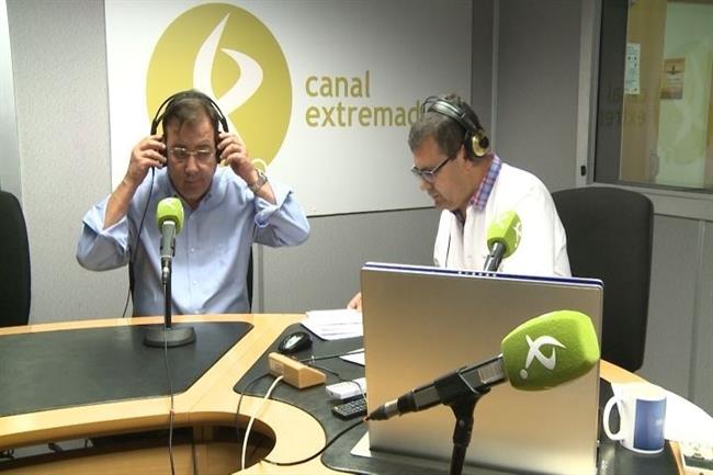 Fernández Vara en entrevista en Canal Extremadura Radio | EUROPA PRESS ep fernandez varaentrevistacanal extremadura radio
