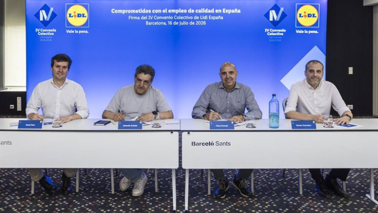 Firma del nuevo convenio colectivo de Lidl | LIDL ep firma del nuevo convenio colectivo de lidl