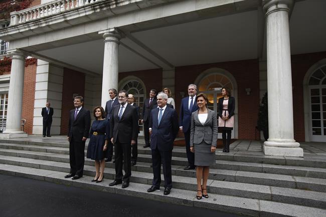 ep fotofamilialos nuevos ministrosmariano rajoymoncloa