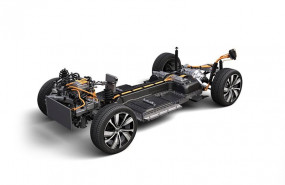 ep imagen de la plataforma del xc40 recharge p8 100 electrico