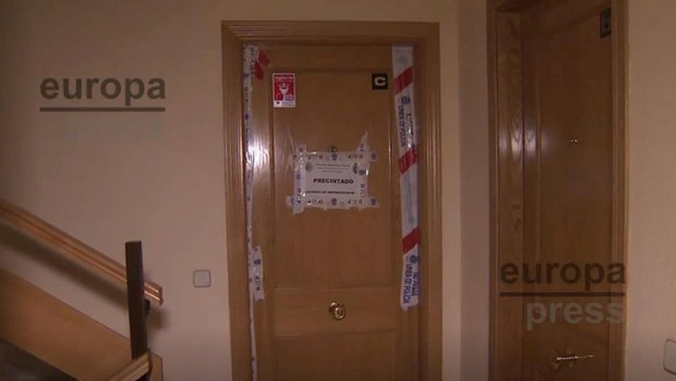ep imagen de la vivienda donde un hombre ha sido abatido por la policia tras atacar con un cuchillo