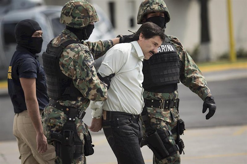 Joaquín 'El Chapo' Guzmán detenido en 2014 | CONTACTO - Archivo ep joaquin el chapo guzman detenido en 2014