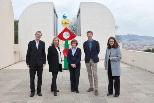 El jurado del Premi Joan Miró 2017 | FUNDACIÓ JOAN MIRÓ/PERE PRATDESABA ep juradopremi joan miro 2017
