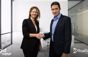ep la directora general de cegid meta4 en iberia patricia santoni y director general de visualtime
