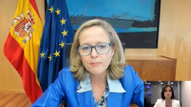 ep la ministra de asuntos economicos nadia calvino en el capital markets forum spain organizado por ep la ministra de asuntos economicos nadia calvino en el capital markets forum spain organizado por