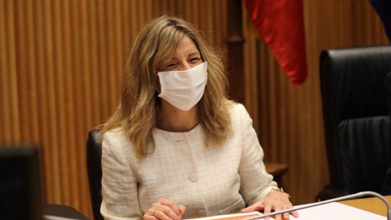 MINISTERIO DE TRABAJO ep la ministra de trabajo yolanda diaz comparece en el congreso