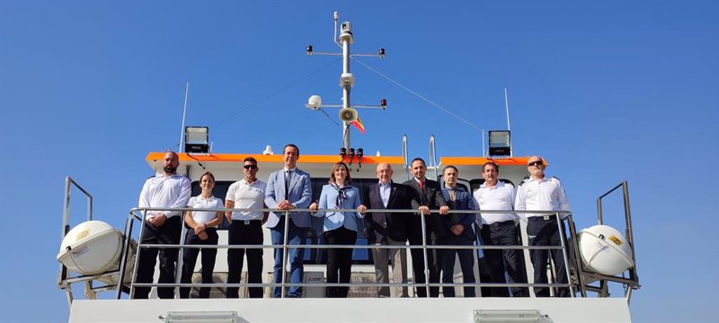 ep la secretaria general de pesca isabel artime durante su visita a roquetas de mar almeria ep la secretaria general de pesca isabel artime durante su visita a roquetas de mar almeria