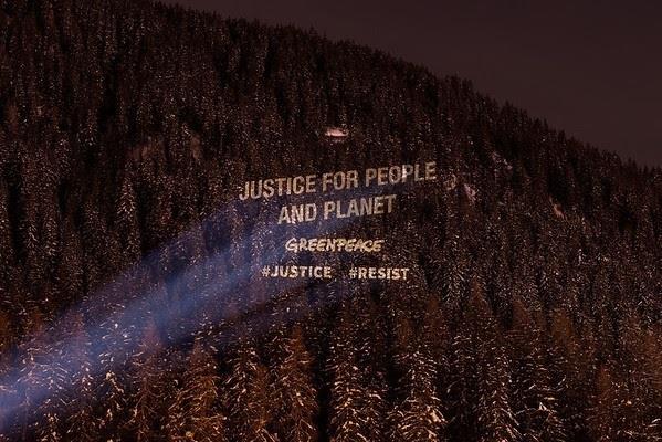 La sociedad civil pide en Davos cambios urgentes en favor del planeta | © GREENPEACE / LUMINA OBSCURA / LUMINA OBSCURA ep la sociedad civil pidedavos cambios urgentesfavorplaneta