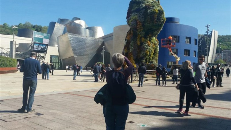 ep museo guggenheim bilbao recibe 29639 visitantessemana santa un 6 masen 2018