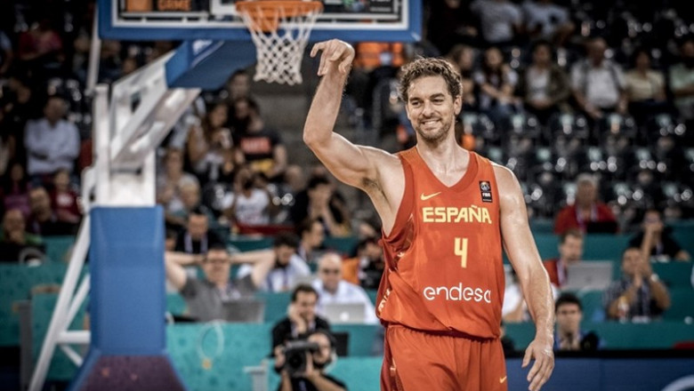 Pau Gasol con la selección española | FIBA - Archivo ep pau gasolla seleccion espanola 20190730212203