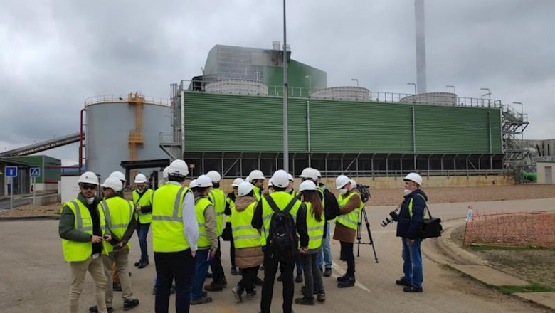 Planta de biomasa en Puertollano | EUROPA PRESS ep planta de biomasa en puertollano