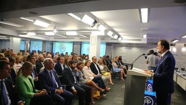 ep rajoy intervienela junta directiva nacionalpp