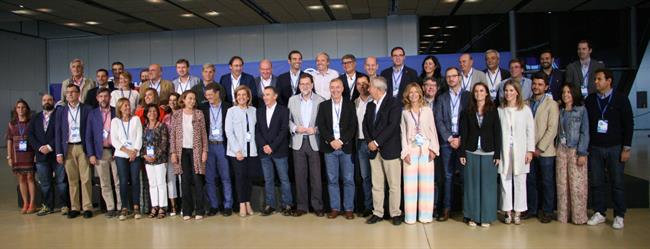 Rajoy ha participado hoy en la Intermunicipal del PP en Zaragoza | EUROPA PRESS ep rajoyparticipado hoyla intermunicipalppzaragoza