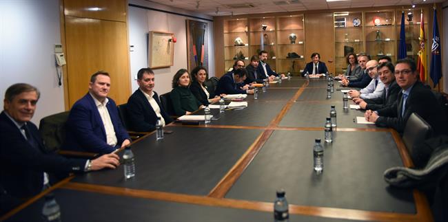 Reunión entre la ACB y la ABP en la sede del CSD | CSD ep reunionla acbla abpla sedecsd