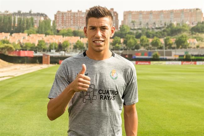 Rubén Alcaraz, nuevo jugador del Real Valladolid | REAL VALLADOLID S.A.D. ep ruben alcaraz nuevo jugadorreal valladolid