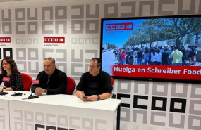 ep rueda de prensa sobre la huelga convocada en schreiber foods