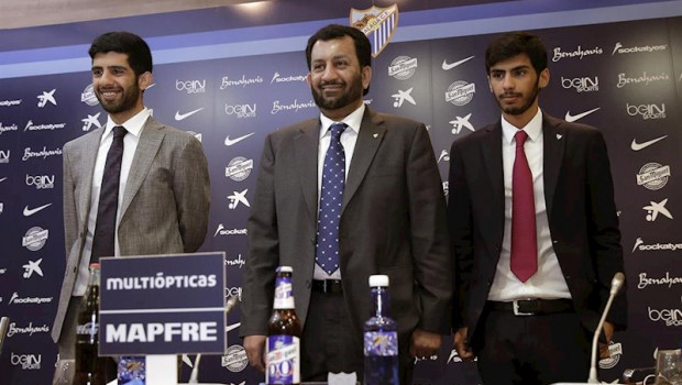 ep sheikh abdullah bin nasser al thani presidente del malaga