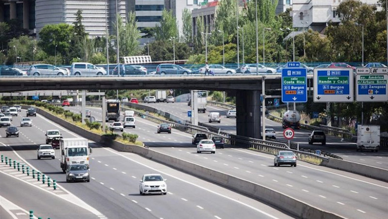 ep tramo de la autopista de la m-30 en madrid tomada este martes 5 de mayo de 2020 ep tramo de la autopista de la m-30 en madrid tomada este martes 5 de mayo de 2020