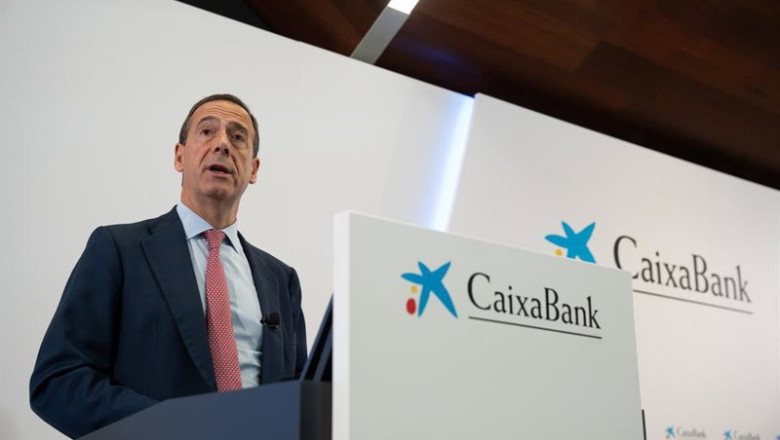 ep archivo   el ceo de caixabank gonzalo gortazar interviene durante la presentacion del plan