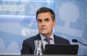 ep archivo   el comnsejero mikel jauregi en una rueda de prensa